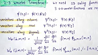 Properties of wavelet transform  Characteristics of wavelet transform scale and location [upl. by Rebekkah]