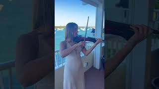 Beautiful Wedding Ceremony in Miami weddingviolinist violin violincover coldplay yellow [upl. by Urquhart595]