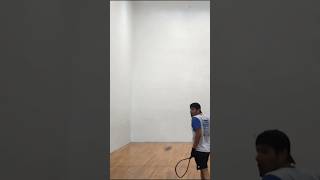 Mi hermano ¡el imán de pelotas 😂 Punto pa’ miguelito racquetball shorts [upl. by Dreddy]