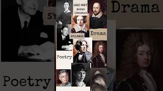 British Literature Syllabus Drama and Poetry ugcnet englishliterature booktok [upl. by Nylrebma]