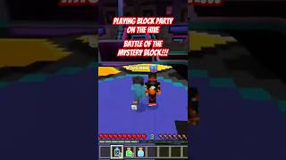 Battle for the mystery box Minecraft the hive block party [upl. by Rodrigo]