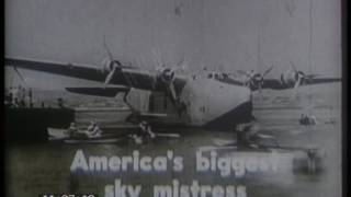 Transatlantic seaplanes 1930s  Film 46972 [upl. by Naman176]