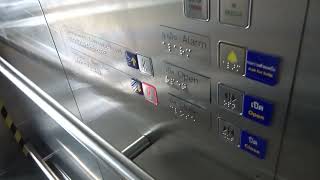 TKE PASSENGER  BED ELEVATOR L01 STANDARD 1 AT MRT LAK SONG BANGKOK METRO THAILAND [upl. by Norling]