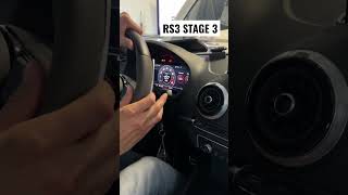 RS3 Stage 3 Dyno Run audi audirs audirs3 [upl. by Aninep]