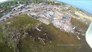 Drone Tornado Damage Footage May 20 2013 Moore OK ChaserCam™ Copter [upl. by Singleton311]