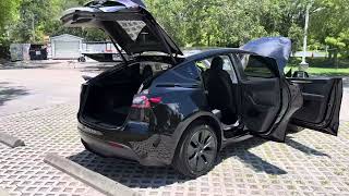 2024 Tesla Model Y Long Range Rear wheel drive with 19 inch Dark Gemini wheels [upl. by Faludi]