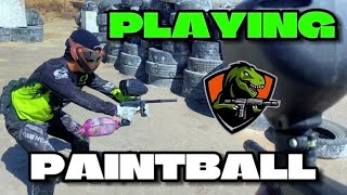 PLAYING PAINTBALL for the 1ST time in YEARS [upl. by Atiniv]