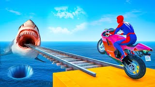 GTA V SpiderMan amp Color Minions Epic Ragdoll Physics Funny and Fails shorts gtav shortsfeedquot [upl. by Norek154]