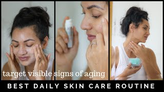 Best Daily Skin Care Routine Target Visible Signs of Aging with Exuviance 6 Steps [upl. by Merow411]