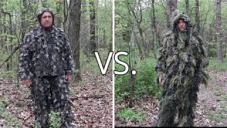 leaf suit vs ghillie suit [upl. by Urbain]