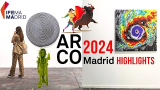 MADRID ART WEEK ARCO MADRID 2024  YOUNG GALLERIES OPENING  LATIN AMERICAN SECTION [upl. by Yedsnil557]