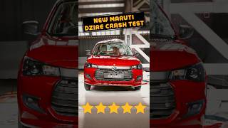 New Maruti Suzuki Dzire crash test 😱 shorts newdzire [upl. by Ecienal]