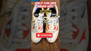 How to clean suede Diadora shoes with crep eraser the ultimate scuff eraser 2024 [upl. by Jacinta]