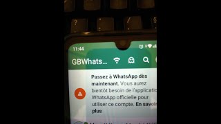 COMMENT TRANSFERER GBWHATSAPP A WHATSAPP VIA LA SAUVEGARDE ET LA RESTAURATION [upl. by Nyvar]