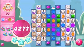 Candy Crush Saga Level 4277 NO BOOSTERS  3 Sugar Stars 🌟🌟🌟 [upl. by Denna362]