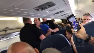 Passenger removed from New Yorkbound Delta flight [upl. by Lamrouex]