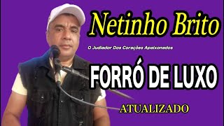 NA PEGADA DO FORRÃ“ DE LUXO AO VIVO NETINHO BRITO ATUALIZADO JUNHO 2023 [upl. by Hospers]