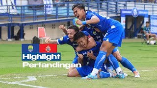 Highlight  PERSIB Bandung VS PERSIJA Jakarta  Pekan 6 [upl. by Alard750]