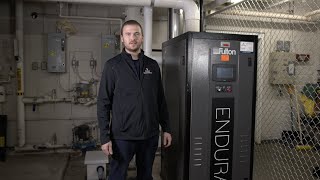 Fulton Endura Boiler Compact HighEfficiency Easy to Maintain [upl. by Dusen538]