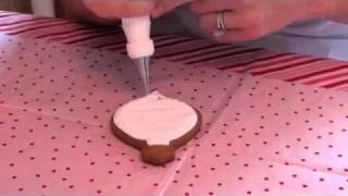 How to Decorate Cookies  Marbling Royal Icing [upl. by Raamal]