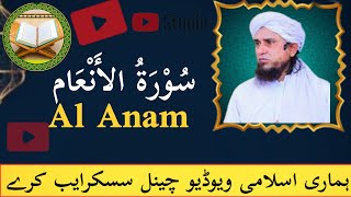 Quran Kareem Surat 6 Al  Anam سُوْرَۃُ الأَنْعَام [upl. by Dloreh]