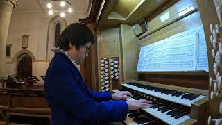 Zihan Wang  Organist at St Giles Church [upl. by Eiramac393]