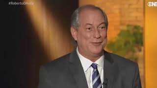 Entrevista de Ciro Gomes com Roberto DAvila na Globo News [upl. by Oiziruam519]