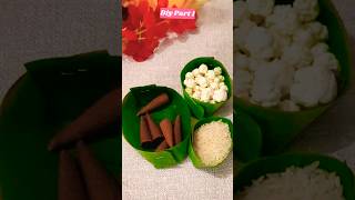 Banana leaf bowl sustainable diy diy handmaddiy bananaleaf chattpooja [upl. by Attelrac]