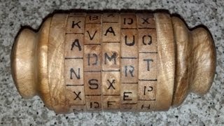 How To Make A Cryptex Puzzle Box  Woodturning [upl. by Errehs]