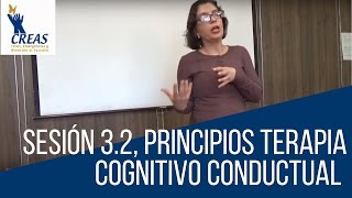 Sesión 32 Principios Terapia Cognitivo Conductual [upl. by Anilahs605]