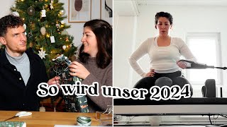 Ich teste REFORMER PILATES amp mein Fazit  Unsere Wünsche für 2024 amp gemeinsames Geschenke einpacken [upl. by Lenore]