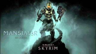 The Halo Scrolls Dovahchiief in Skyrim teaser [upl. by Adamski]