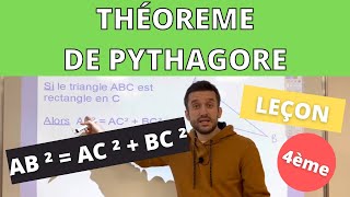 Théorème de Pythagore  Leçon et exemple [upl. by Yonita]