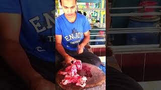 Awesome goat skull head meat cutting styleHarika keçi kafatası kafası et kesme stili [upl. by Suzy]