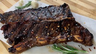 Quick amp Easy Spicy Flanken Short Ribs Recipe  Grilled Short Ribs  How To Make Short Ribs [upl. by Aurelea58]