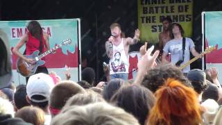 Emarosa  The Past Should Stay Dead Live 2010 Warped Tour [upl. by Atiluj]