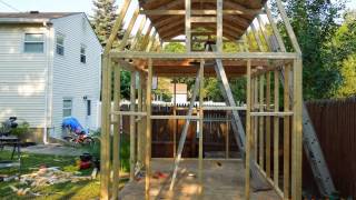 Gambrel Roof Shed [upl. by Hakaber]