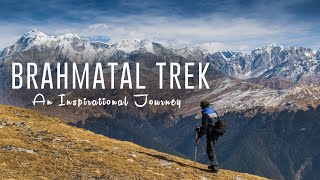 Brahmatal Trek in December  Winter Trek in Uttarakhand  Brahmatal Lake  An Inspirational Journey [upl. by Nylekoorb]