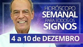 HORÓSCOPO SEMANAL  4 a 10 de DEZEMBRO [upl. by Arval]