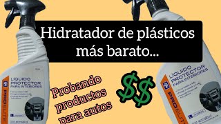 Probando Hidratador de plásticos mas barato de Autozone [upl. by Androw393]