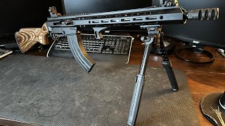 FIGHTLITE SCR ranch rifle 762x39 with BCA SIDE CHARGING UPPER [upl. by Edyaw]