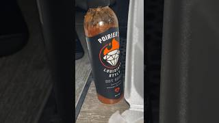 Trying Dustin Poirier Louisiana Hot sauce ufc king louisiana hotsauce 2023 [upl. by Cornelie736]