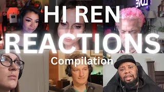 Hi Ren  Reaction  Compilation  Vol 3  Many Tears [upl. by Maffei344]