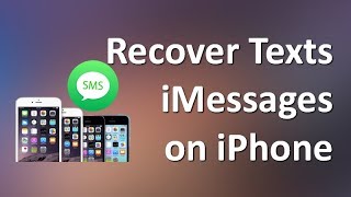 How to Recover Deleted SMSTextsiMessages on iPhone 11 XS XR X 8 7 6s [upl. by Lenes413]