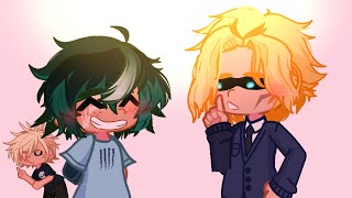 Deku cant keep secrets  Ft All Might Midoriya and Bakugo  MHA BNHA [upl. by Alley]