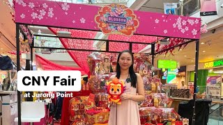 Exploring the CNY Fair with Quinn  Jurong Point [upl. by Nahsez876]