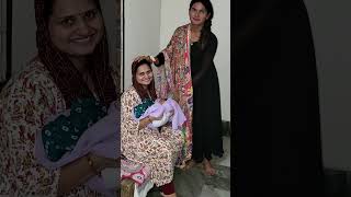 Aaj kinnar samaj ke log aaye badhai lene shortvideo babyminivlog family minivlog [upl. by Heddie]