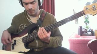 Queens Of The Stone Age  HQ Audio Little Sister Bass Cover [upl. by Barlow]