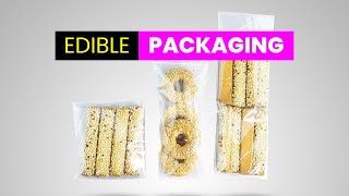 Edible Biodegradable Food Packaging Solution  Future Technology amp Science News 64 [upl. by Euqirrne]