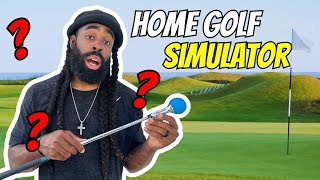 This is why you dont need a expensive golf simulator Phi Golf 2 Review Golf and Gospel Episode 59 [upl. by Salokcin74]